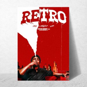 RETRO Suriya WallPoster