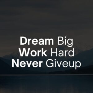 'Motivation' Quote Wallposter
