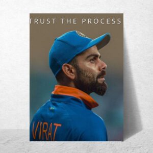 'Trust the process' Cricket Wallposters