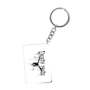 Death Note Title Anime Keychain