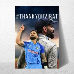ThankYou Virat wallposter
