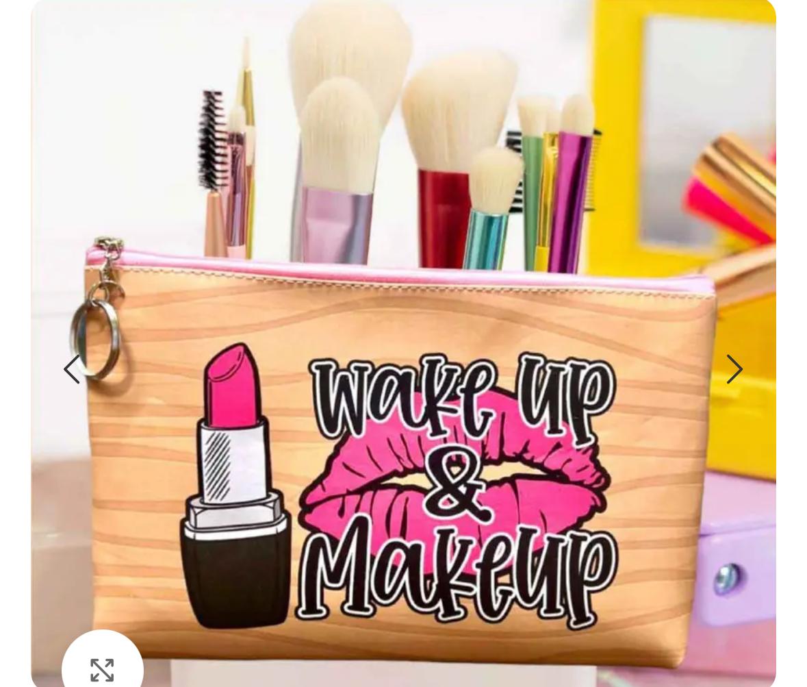 Wakeup and Makeup Pouch