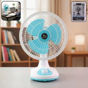 12V DC Table Fan with Adjustable Speed Control